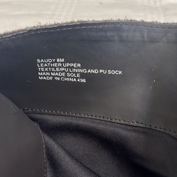 Steve Madden Black Heeled Boots - Picture 8 of 10